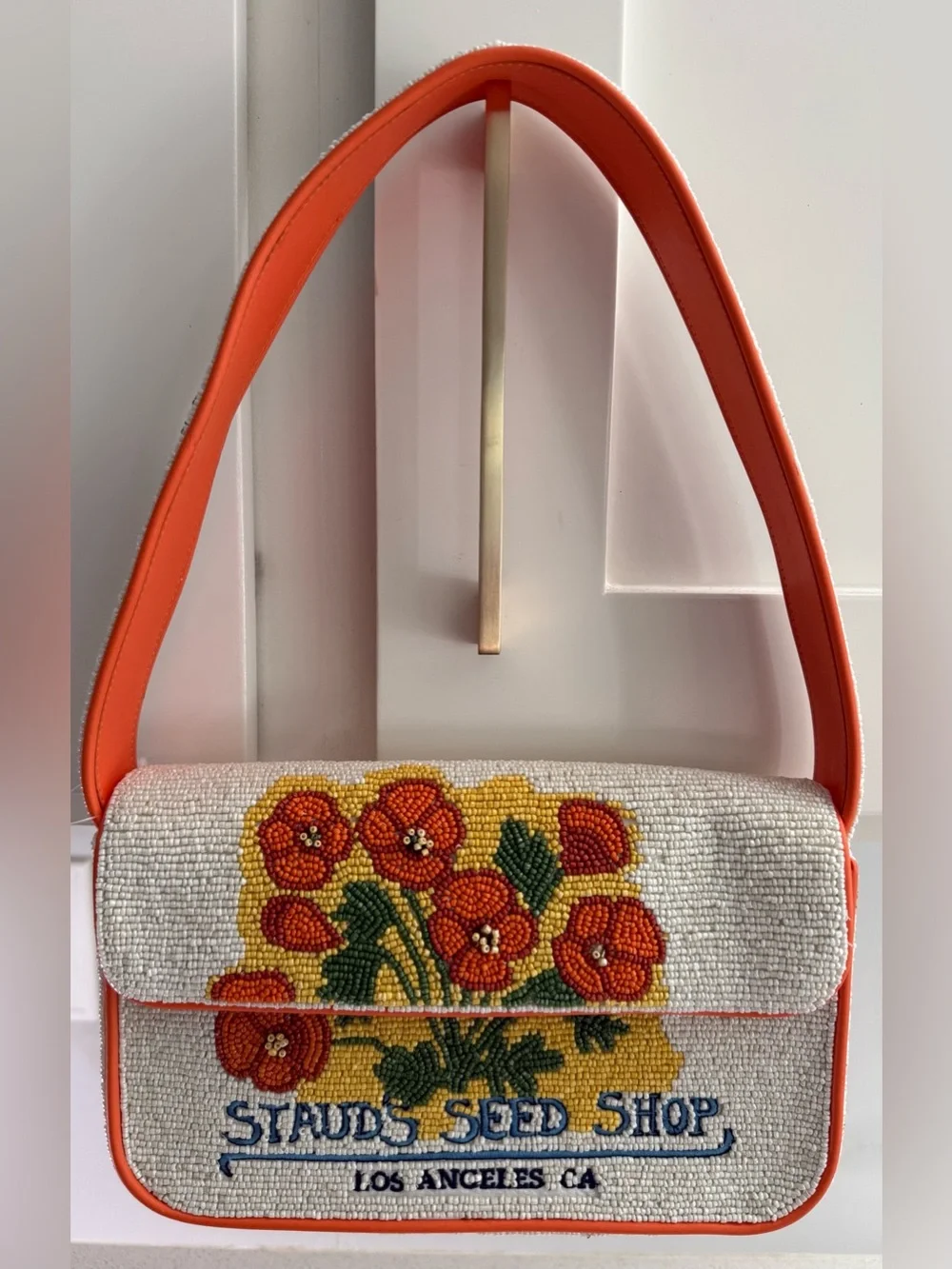 STAUD Tommy Beaded Bag